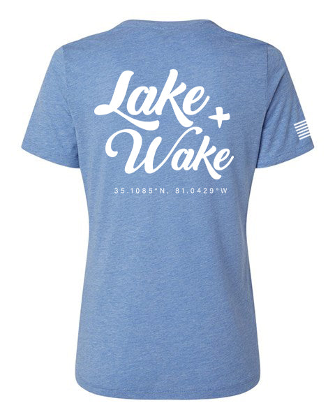 Women's Relaxed Fit Tee - Blue Triblend