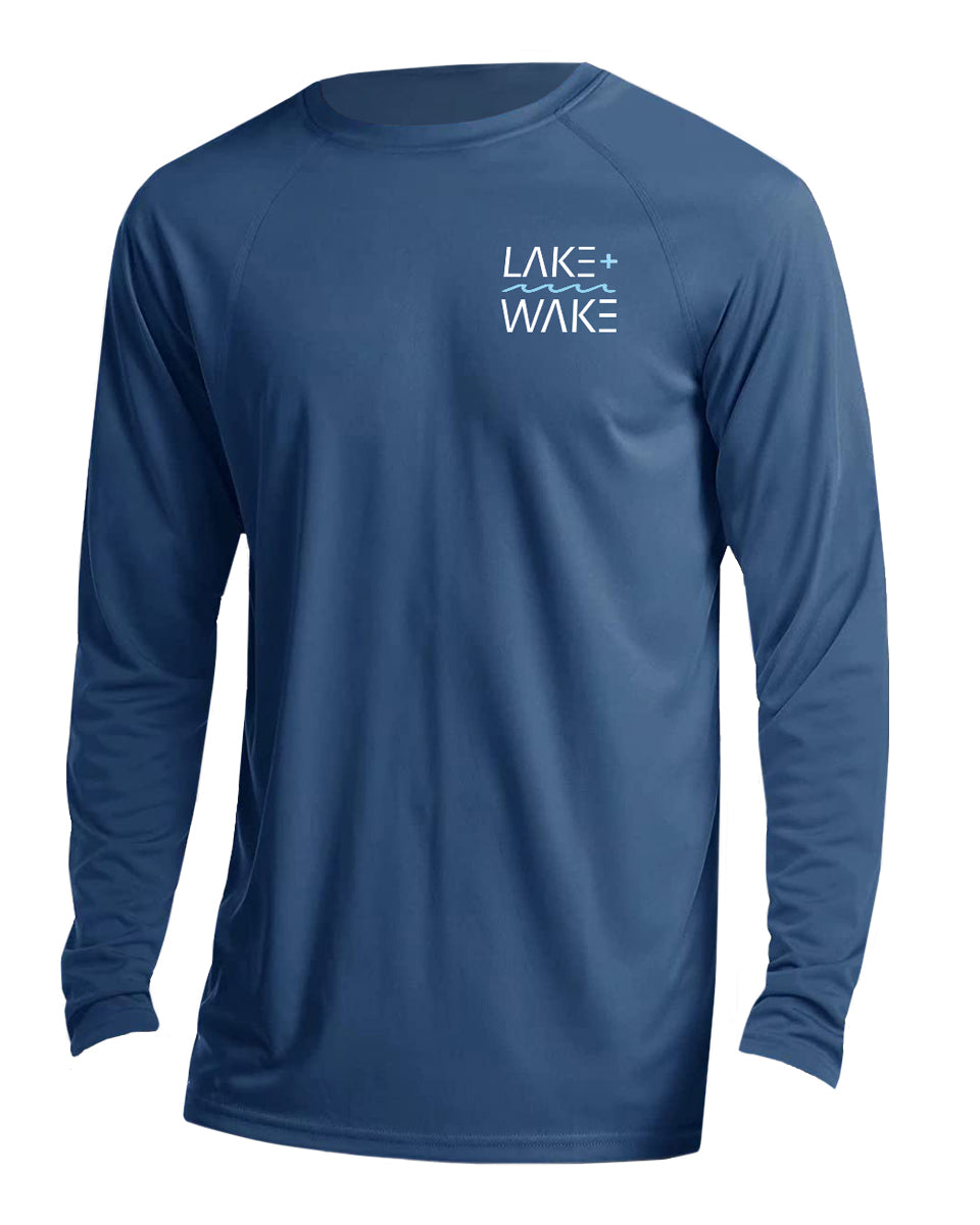 Men's UPF Long Sleeve - Navy Blue