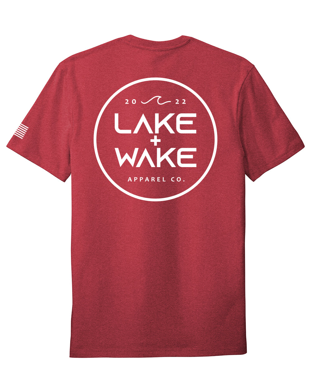 Men's Short Sleeve Tee - Heathered Red