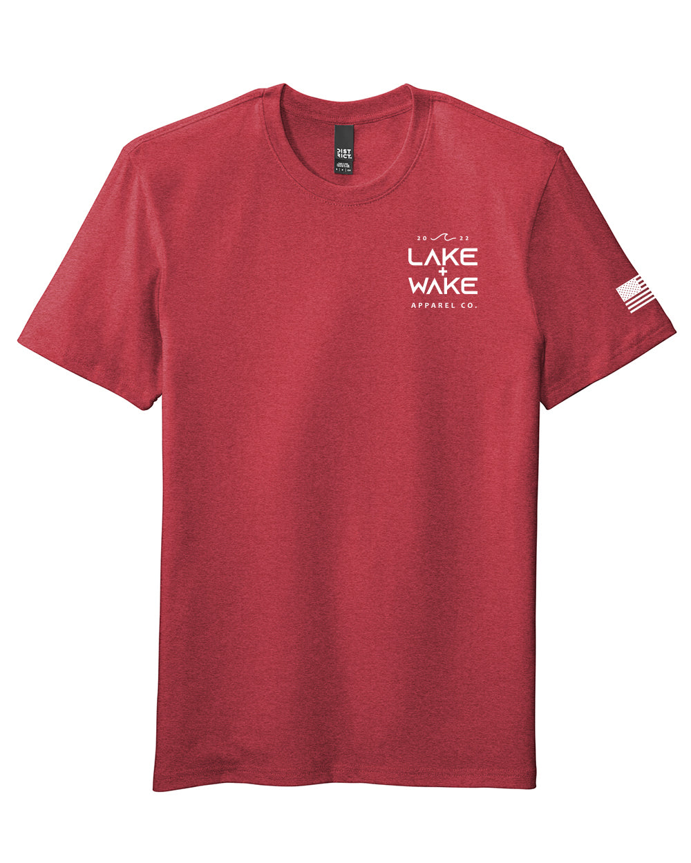 Men's Short Sleeve Tee - Heathered Red