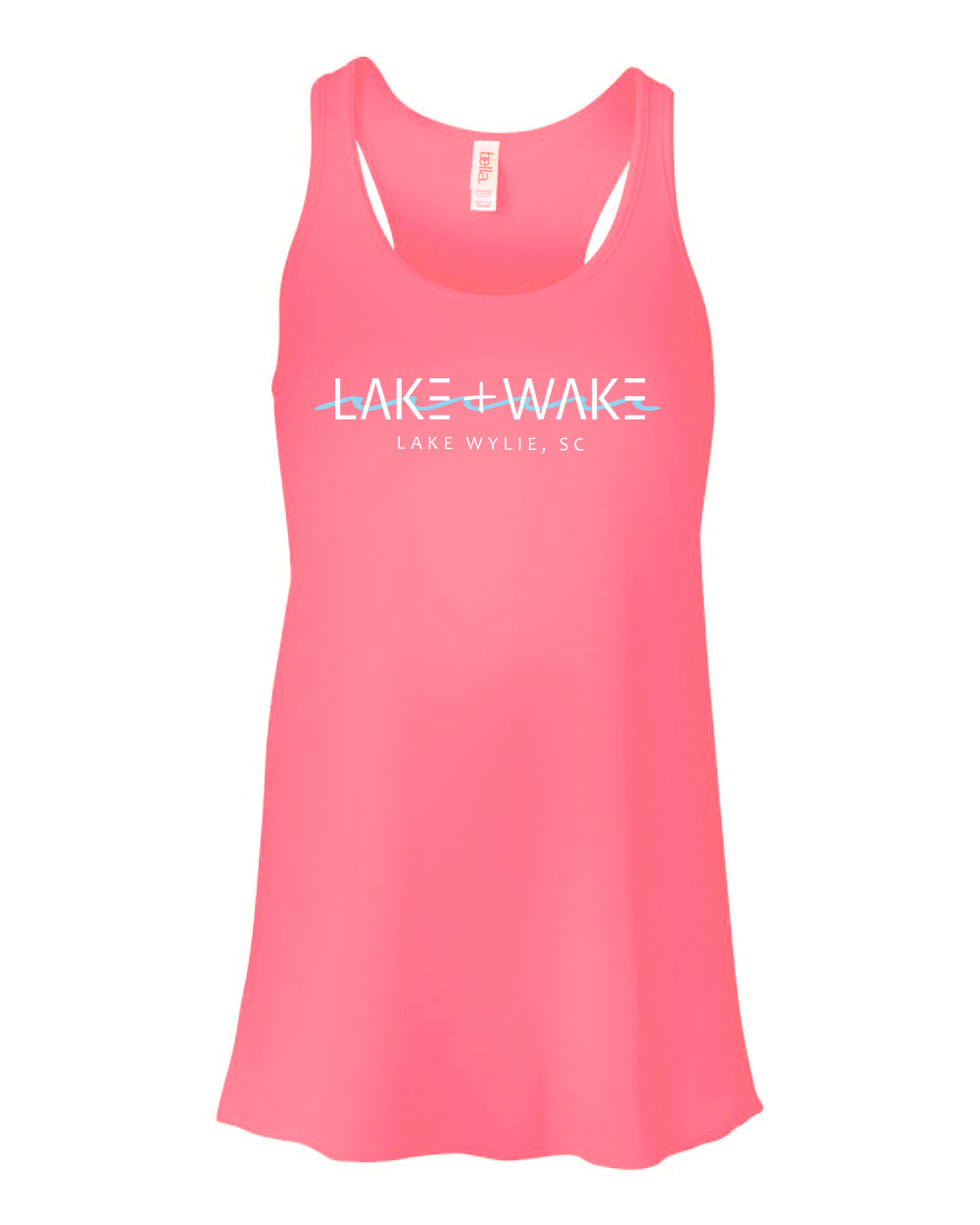 Women's Flowy Tank - Hot Pink