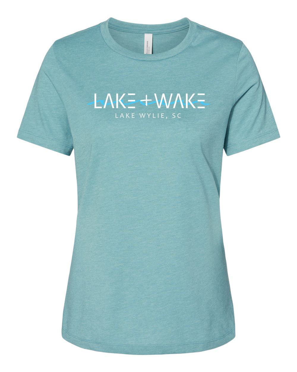 Women's Relaxed Fit Tee - Blue Green